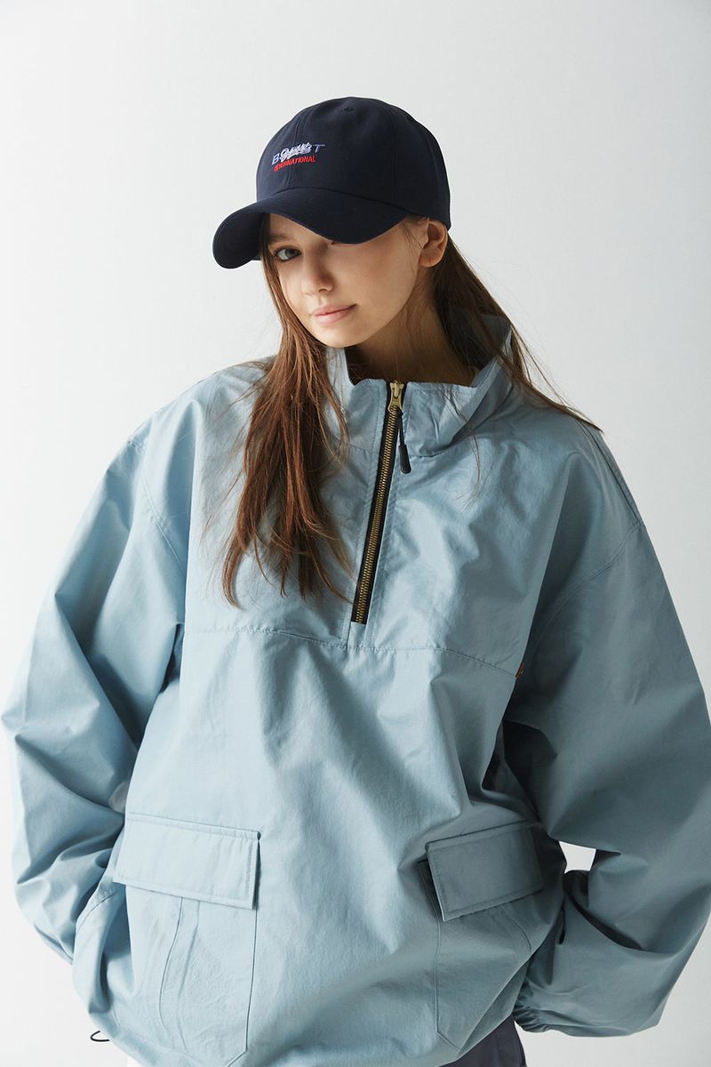 BSRABBIT(ビエスラビット)の「BSR2223FWJK093 RTR ANORAK JACKET LIGHT BLUE(Jackets/Outerwear)」