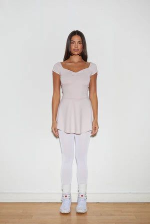 Petite flare dress - pink