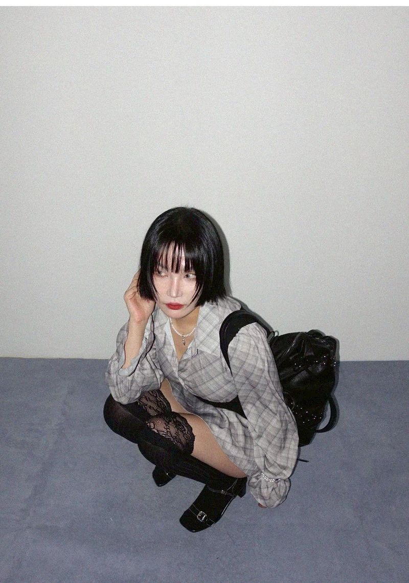  LACE COTTON KNEE SOCKS (3COLORS!)