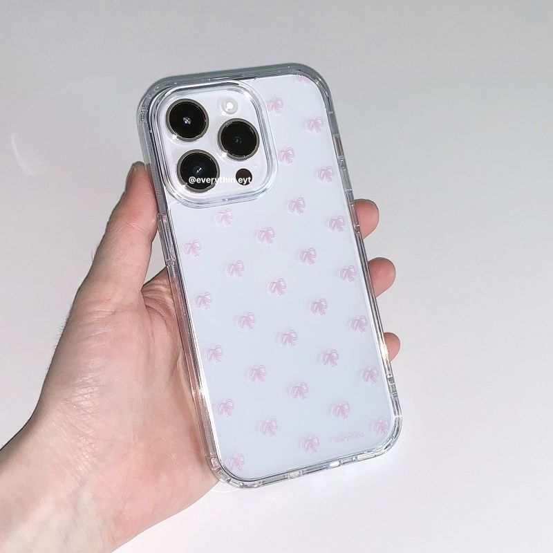 [jelly hard] ribbon pattern case