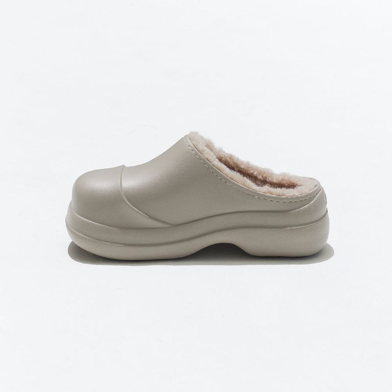 Wednesday Evening Winter Clog - Greige