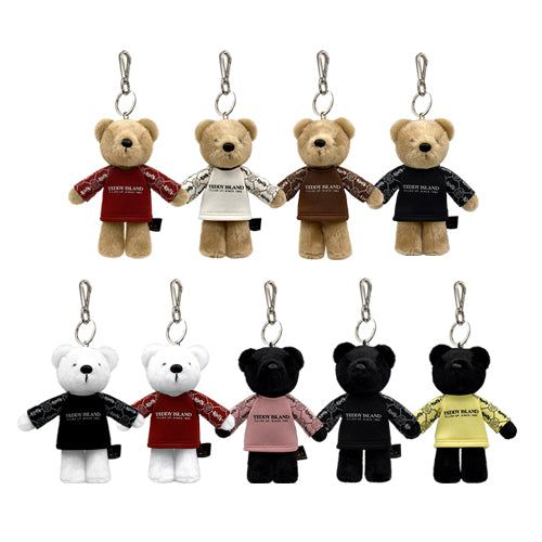 TEDDY ISLAND（テディアイランド）の「テディベア Tシャツ キーリング [9EA]（トイ/キーホルダー）」