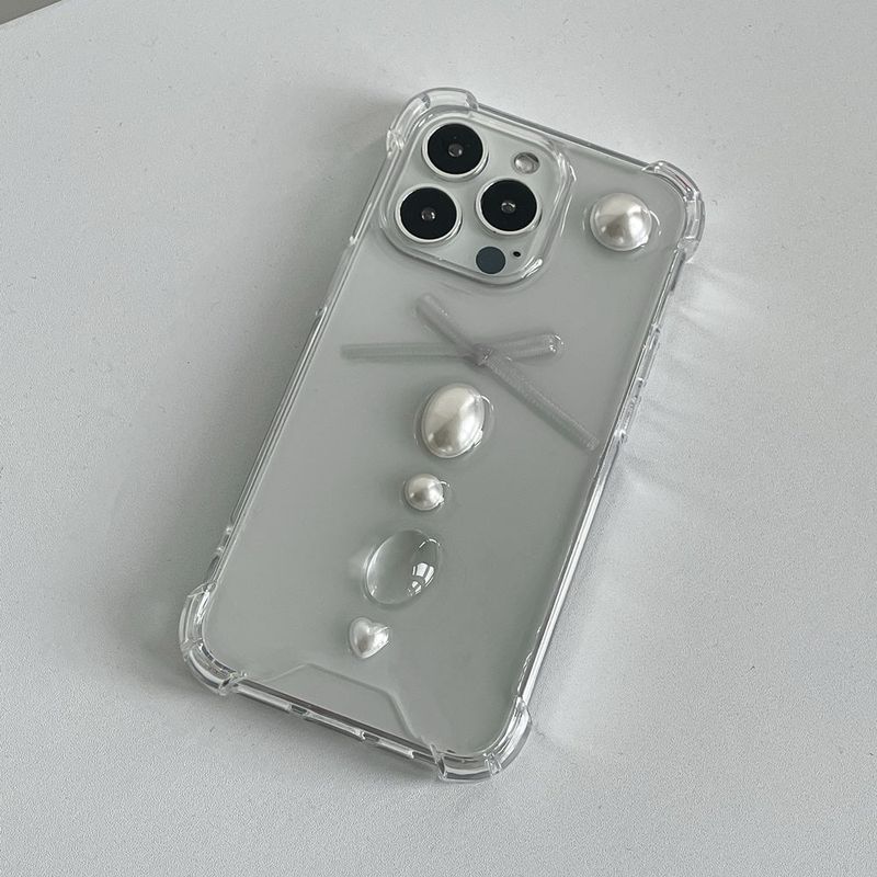 [made]antique ribbon resin phonecase
