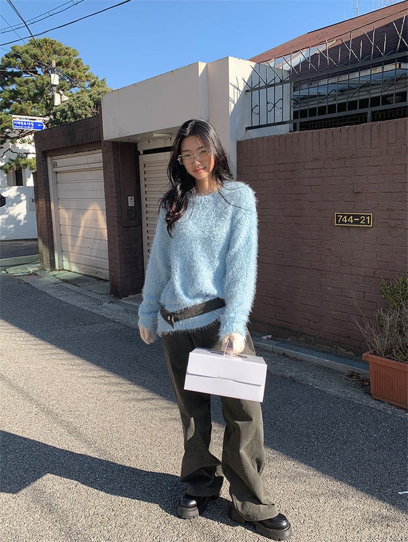 LEGACY BOUCLE KNIT (3COLOR)