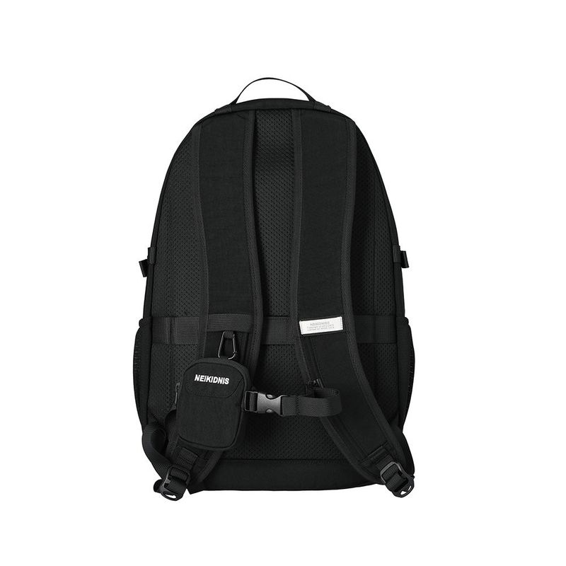 CARABINER MESH BACKPACK / BLACK