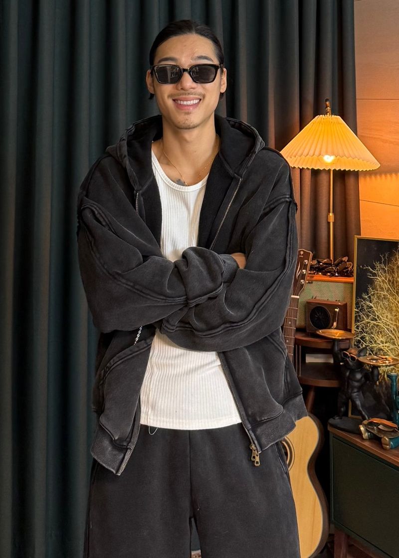 [virstyle original] INKKI Washed Fleece Volume Training Set 2COLOR