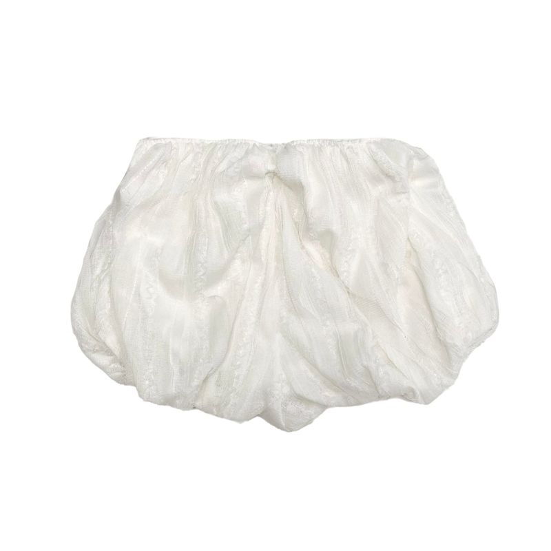 Lace balloon shorts