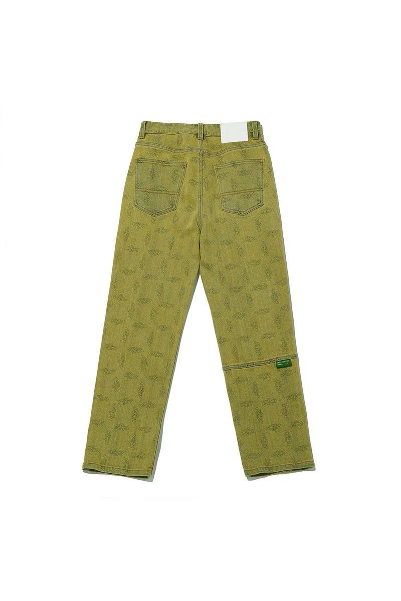 FLIP Denim Pants_Mustard Gold