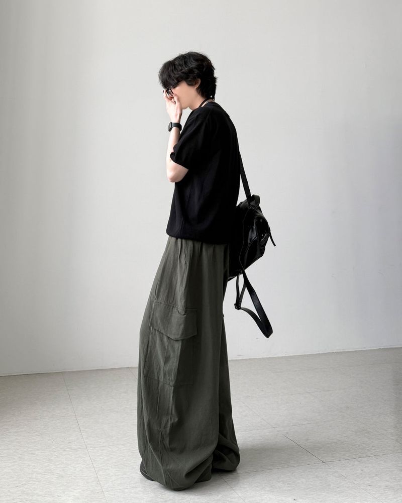 Mary V-neck Half Knit