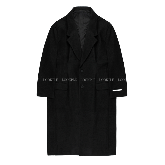 Divine Dart Maxi Overfit Wool Coat