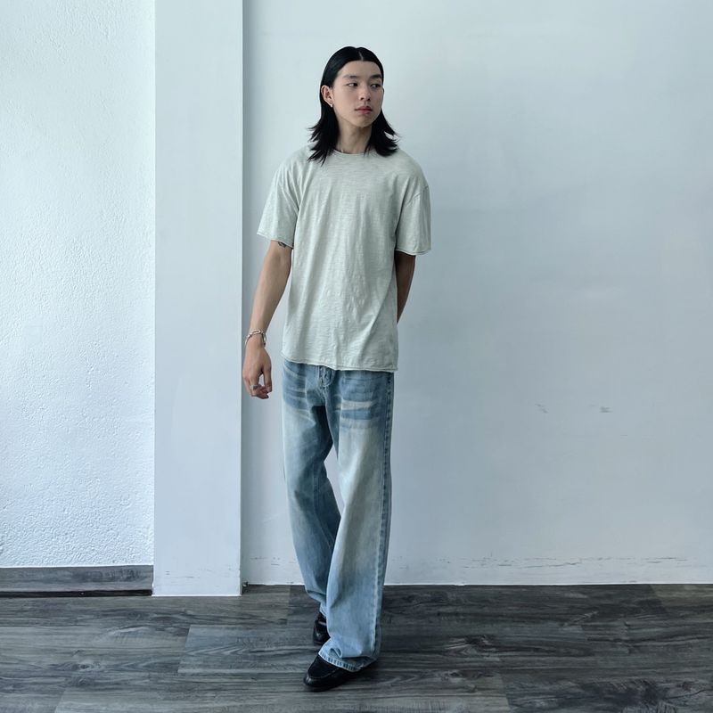 Vintage Light Denim Pants