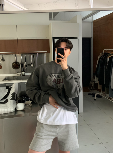 Muid USA Siesta Pigment Overfit Sweatshirt