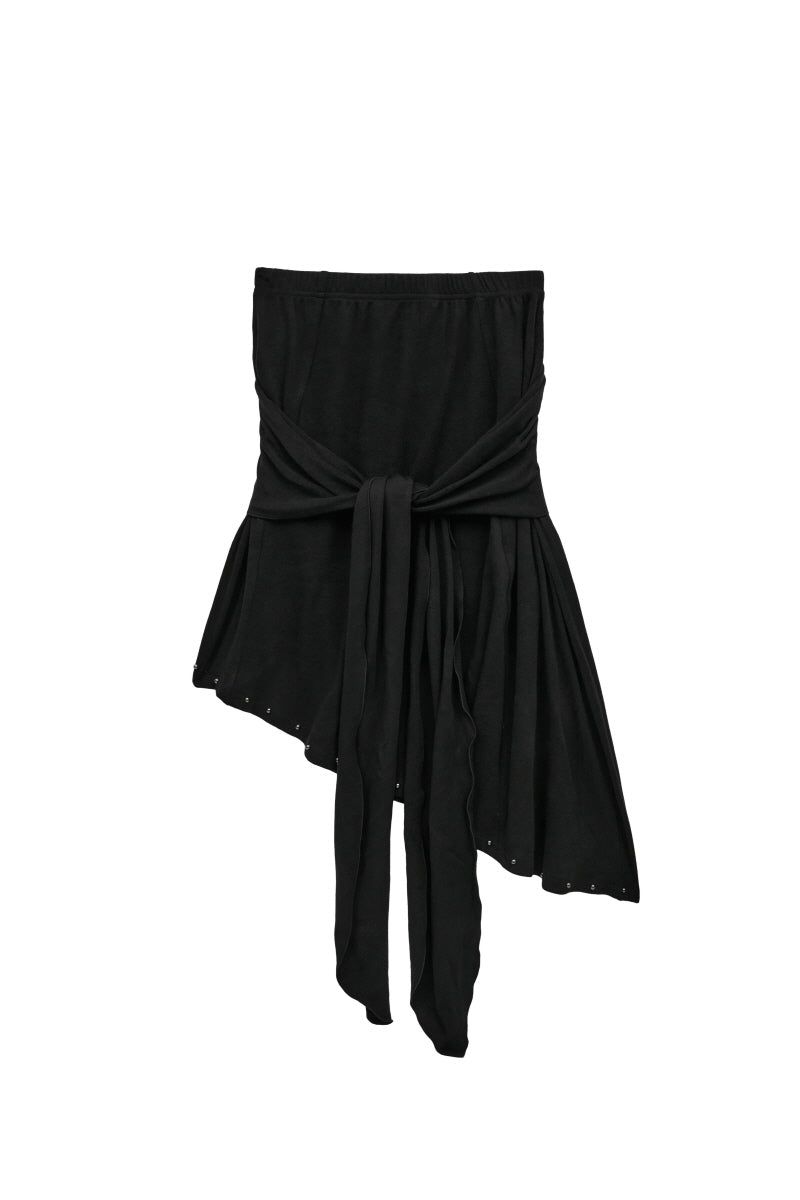 st stud skirt (black)