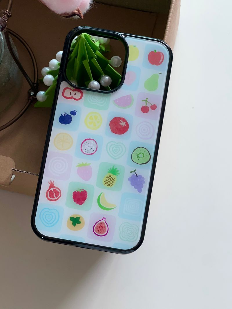 [MADE] fruit patchwork bumper case
