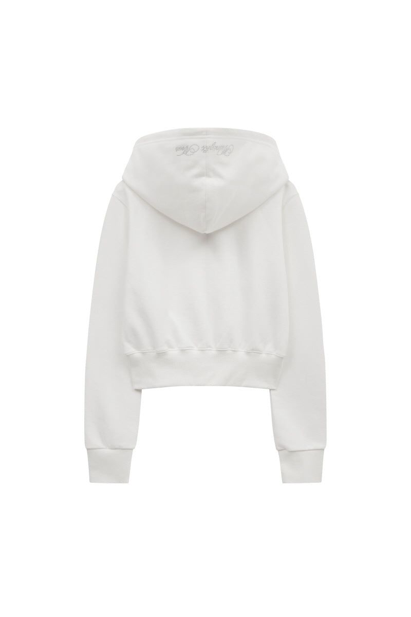 bt hood zip up (white)