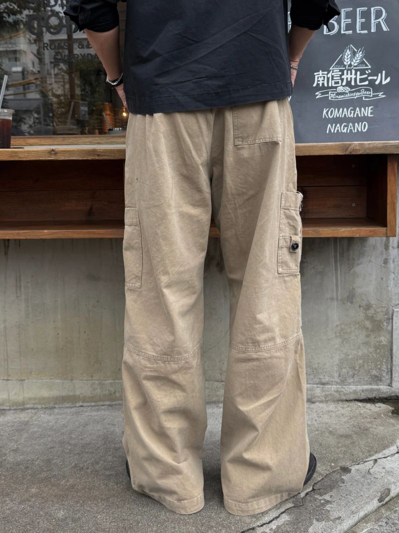 ポイ ミリタリー ウォッシュド パンツ