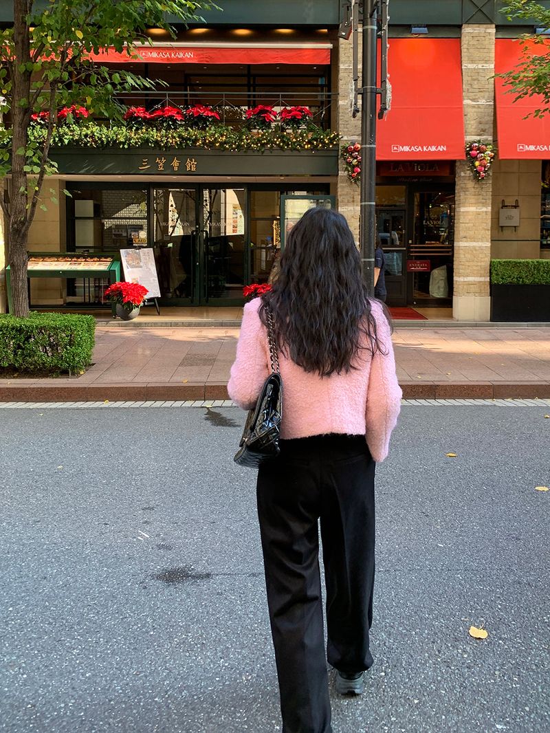 [MADE] [Wool Napping] Winter Warm Pintuck Wide Slacks