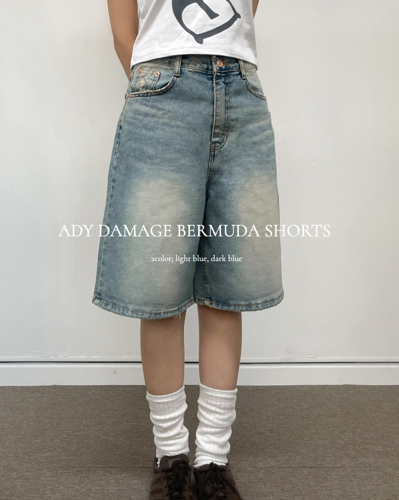 Ben Away（ベンアウェイ）の「ADYダメージバミューダショートパンツ2C（パンツ）」