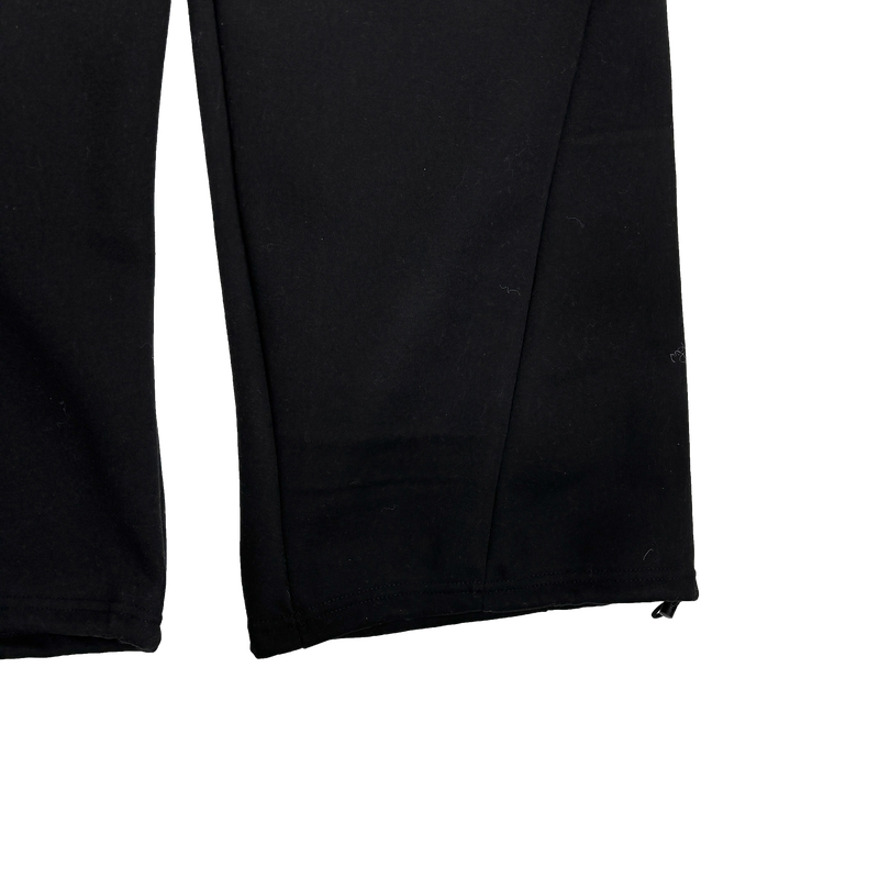 rib fleece sweat pants