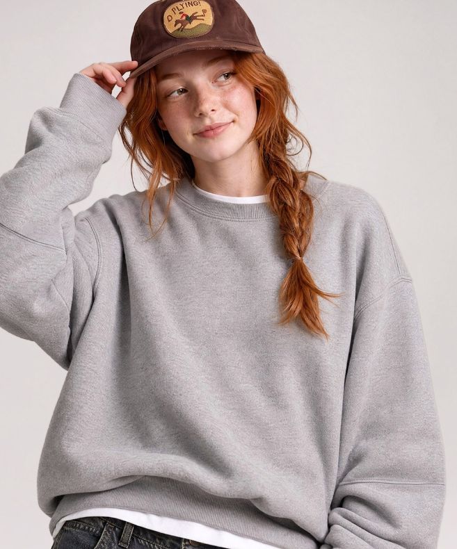 26FW★ Round Balloon Crop Sweatshirt
