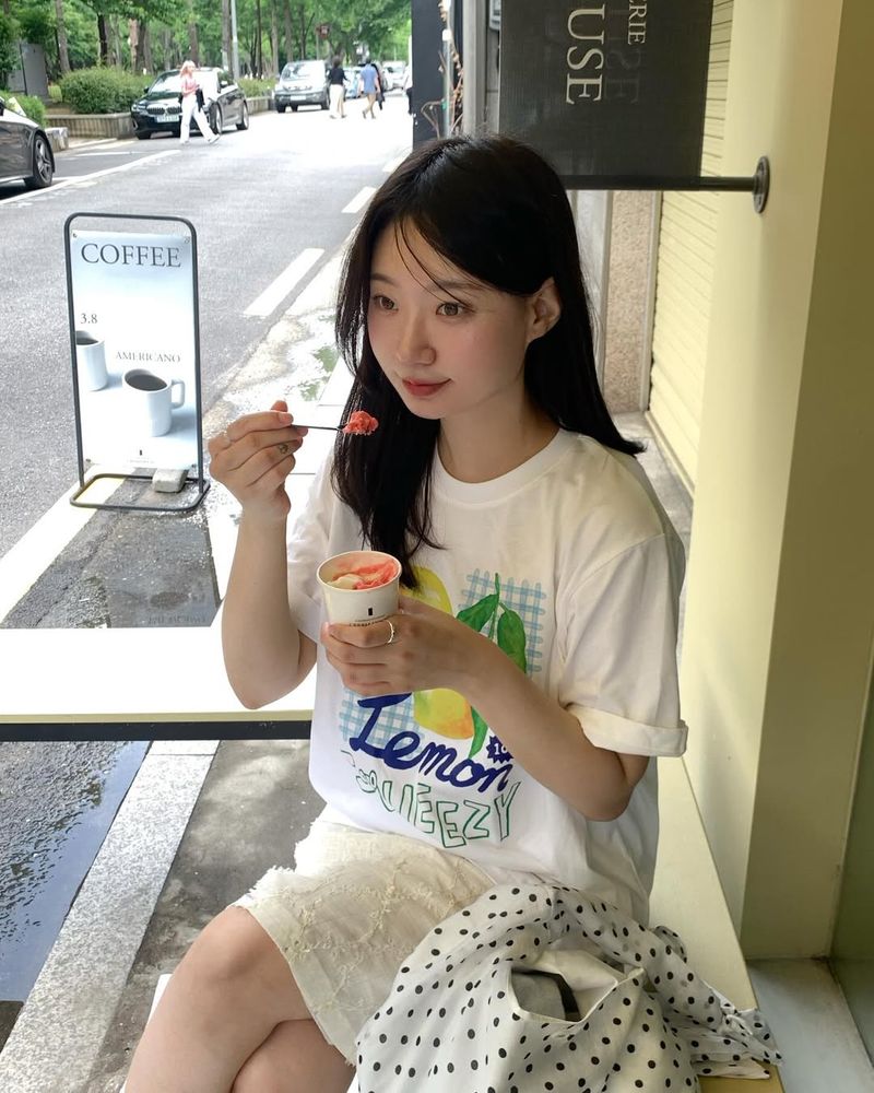 GENERAL IDEA（ジェネラルアイディア）の「 WOMAN フルーツオーバーサイズTシャツ [WHITE LEMON]（Tops）」