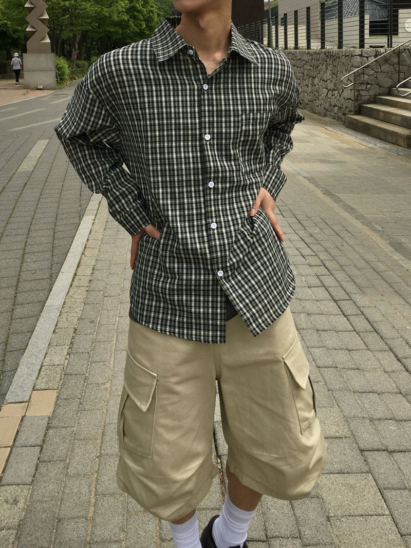 Avec Grunge Check Shirt 2C