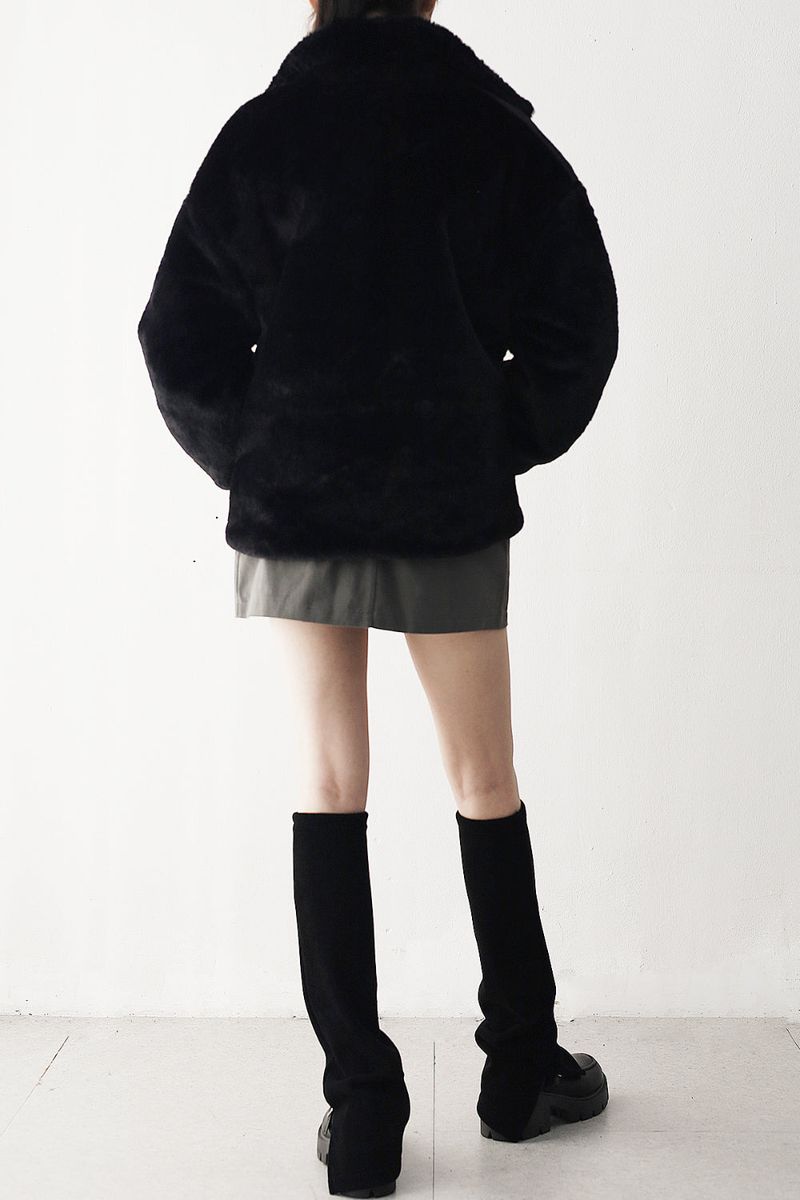 Shume kara fur Jacket