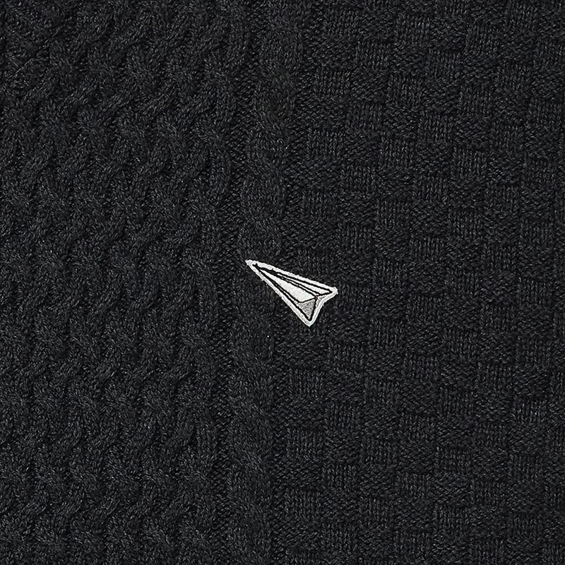Express Holiday Cable Knit Vest_Charcoal