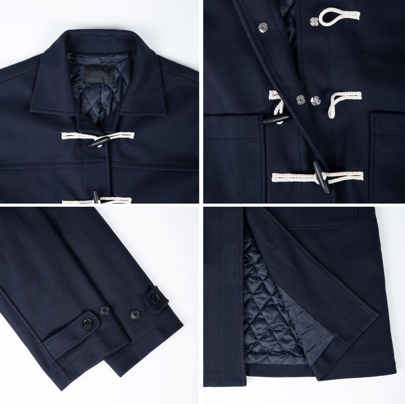No.1483 toggle long COAT