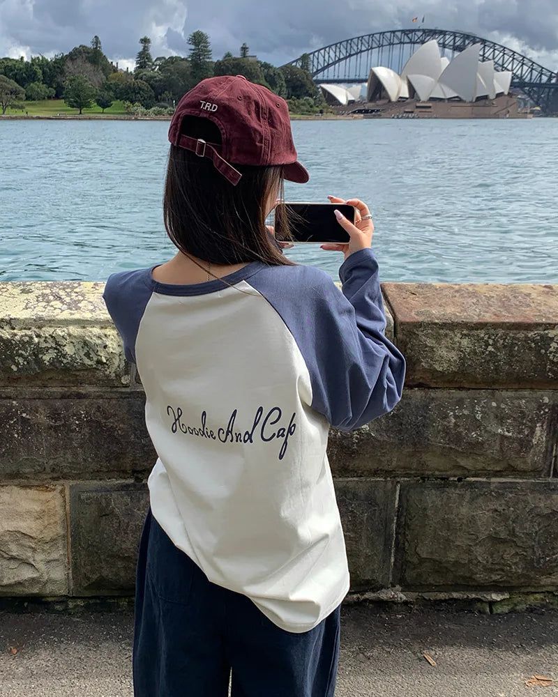 BEIDELLI（ベイデリー）の「[ORIGINAL] Teni Raglan Color Scheme Long-Sleeve T-Shirt（Tops）」