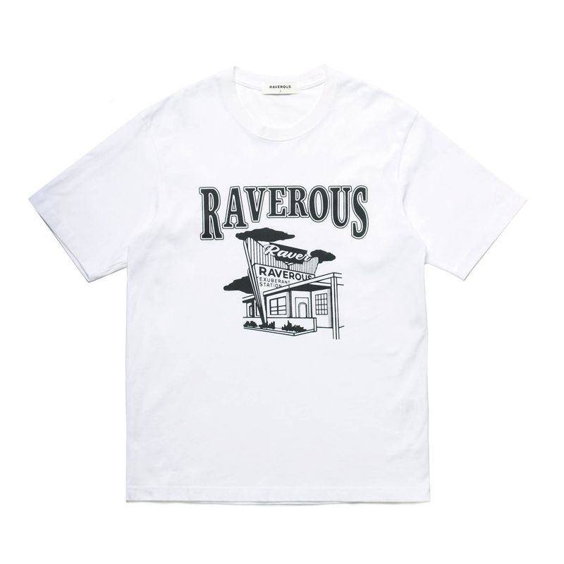 Service Station T-Shirt White