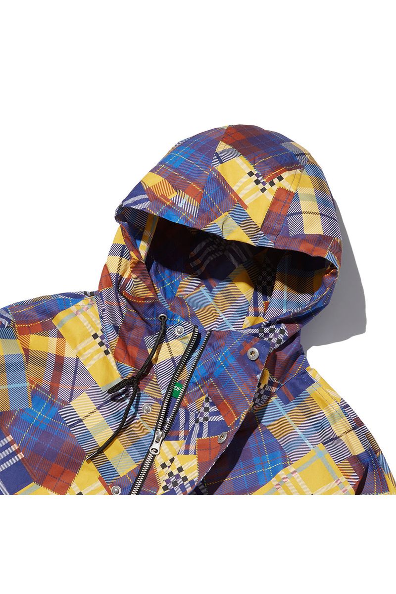 Multi Check Wind Jacket_Blue Check(Copy)