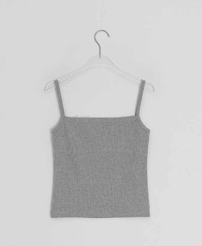 Calpi Lace Ribbed Sleeveless