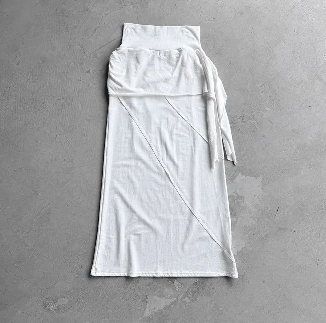 Lucent Layered Long Skirt