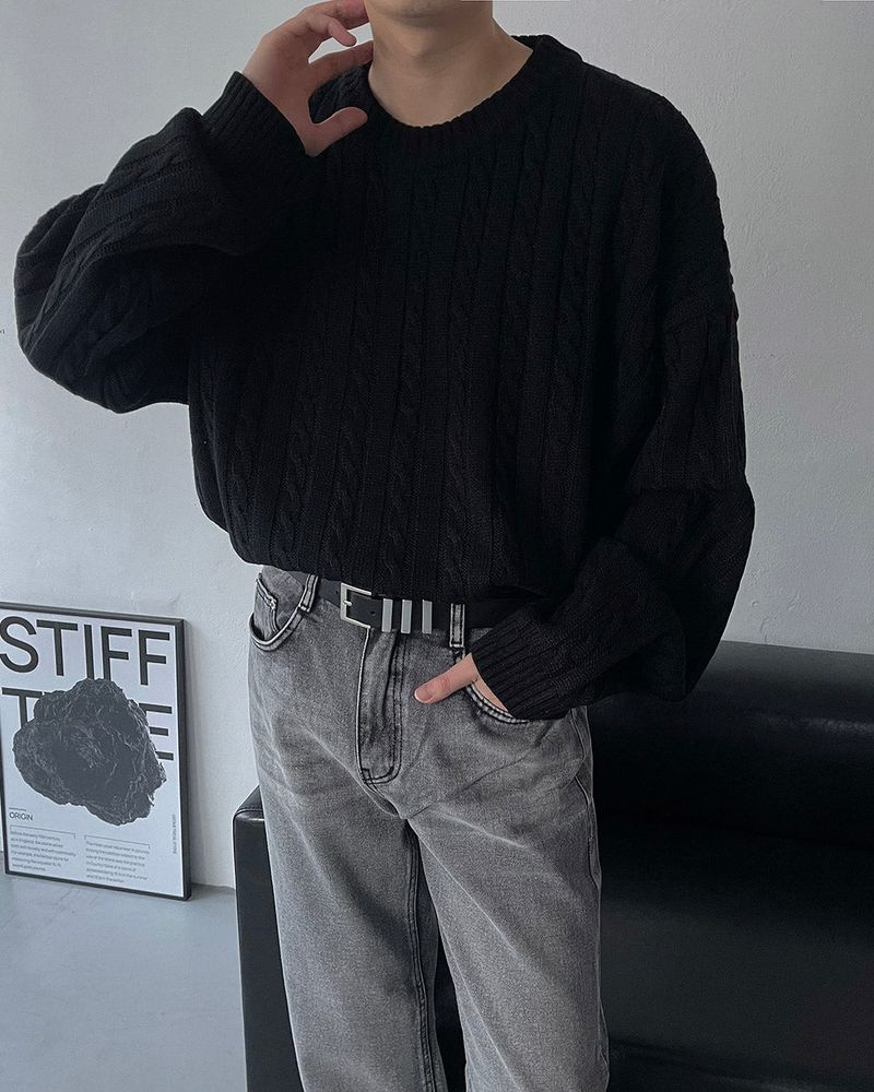 GL Twisted Round Knitwear (5 colors)