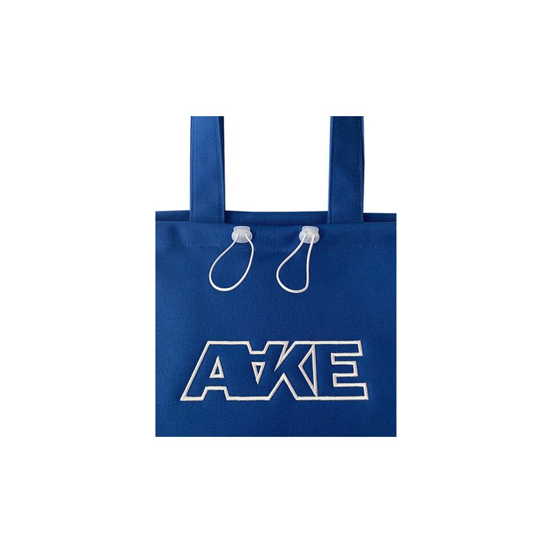 A LABEL CANVAS BAG (blue!)
