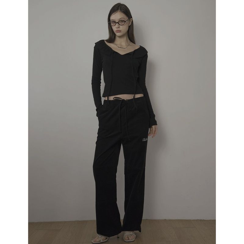 FAIRY LONG SLEEVE-BLACK