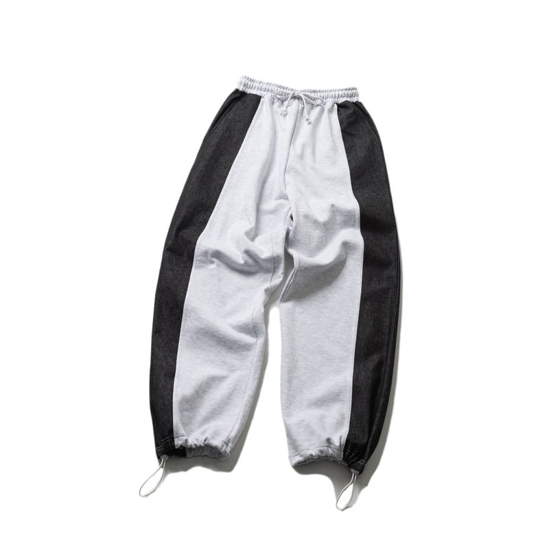 HAVISM（ハヴィズム）の「VERTICAL SWEAT DENIM MIX PANTS(MELANGE WHITE（Pants）」