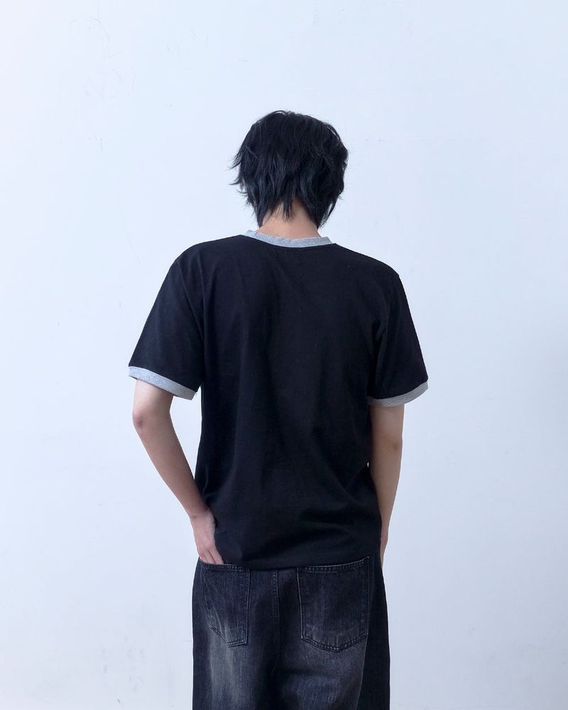 26SS★ Grace Crop Ringer Tee
