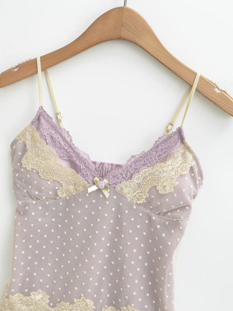 Mirel Heart Mesh Top