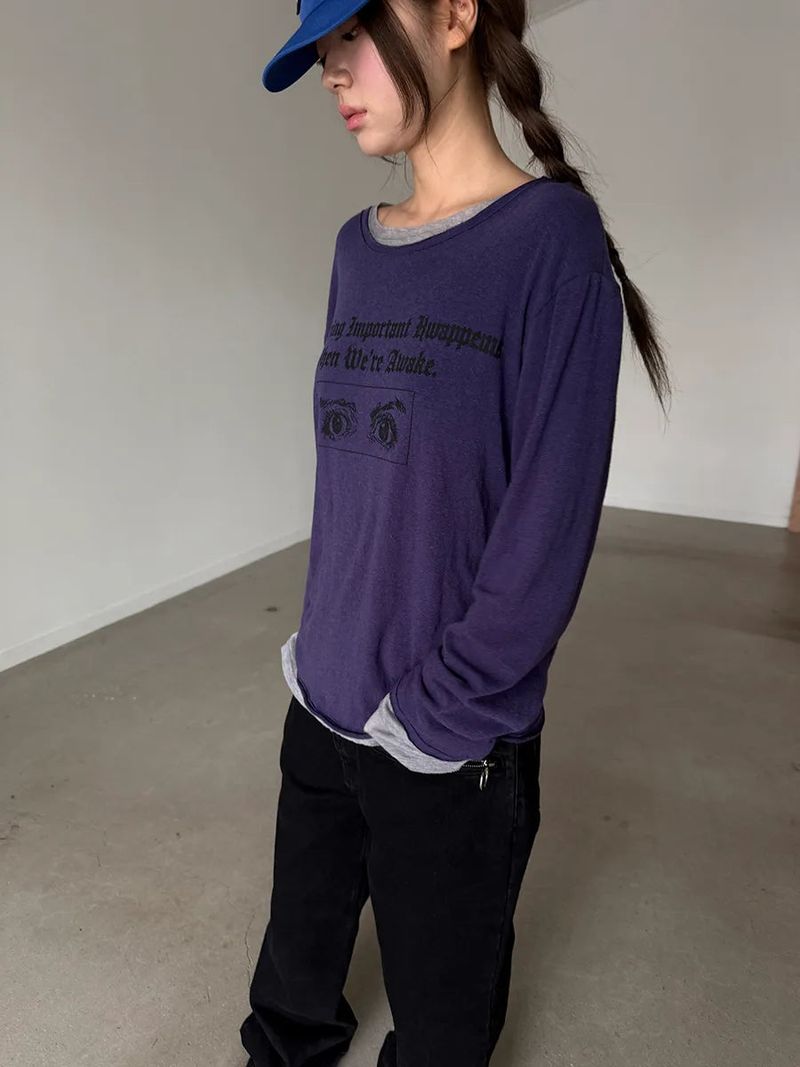 tencel loose cutting T