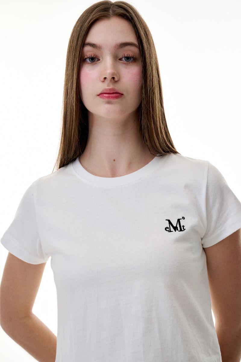 MUCENT SMALL LOGO T (White)