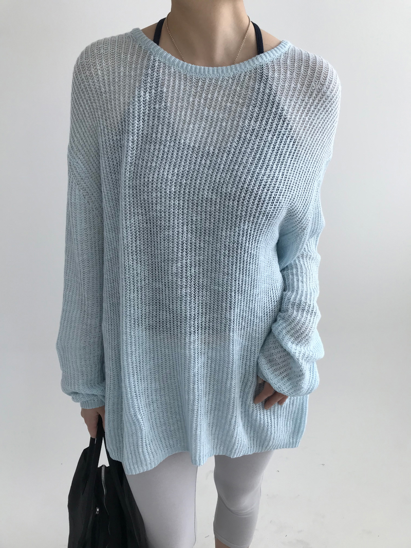 Lily Drape Knit (4color)