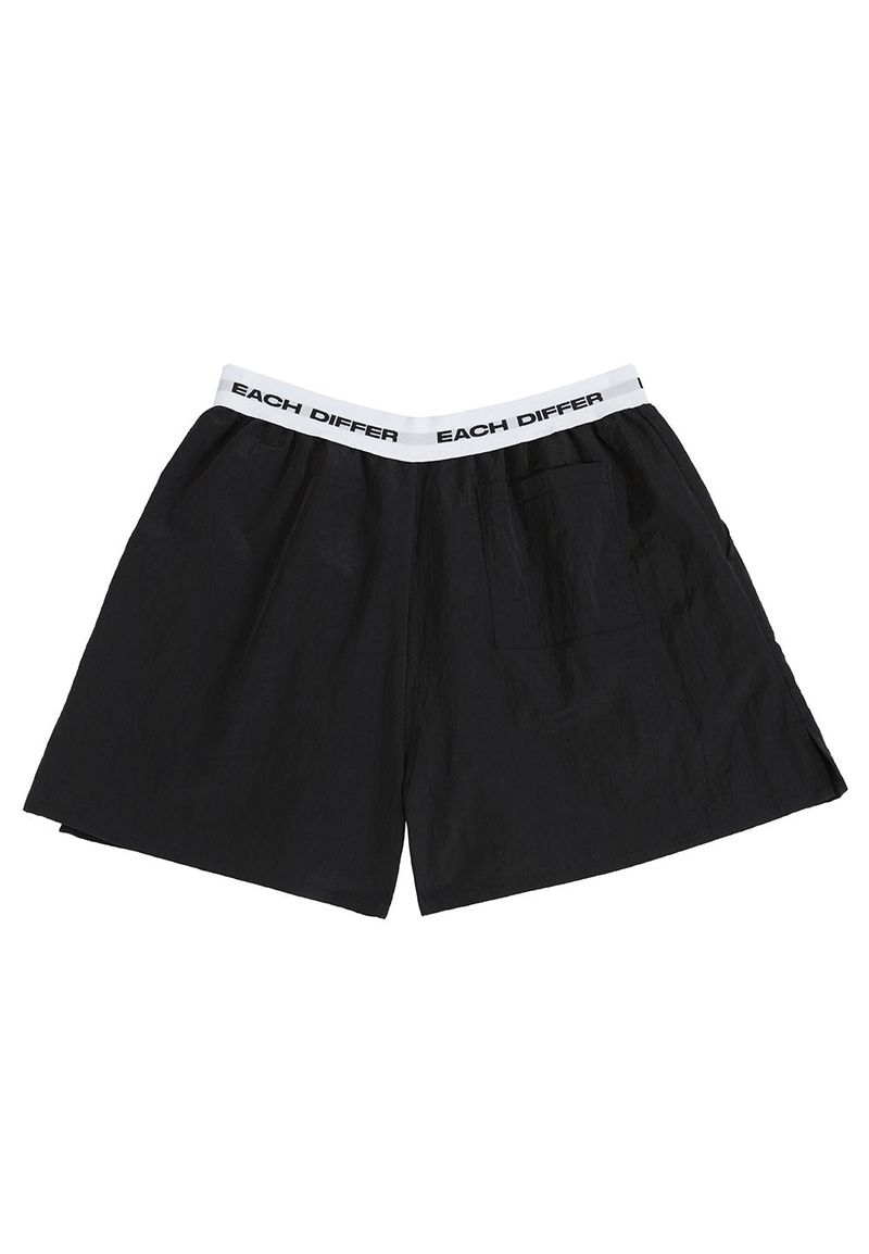 LOGO BAND SHORTS_BLACK