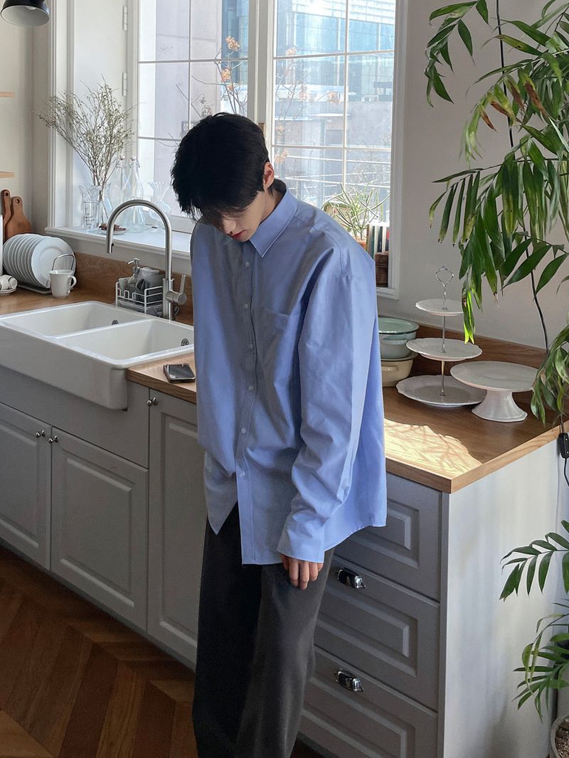 Perfect Royal Oxford Over Shirt (6color)