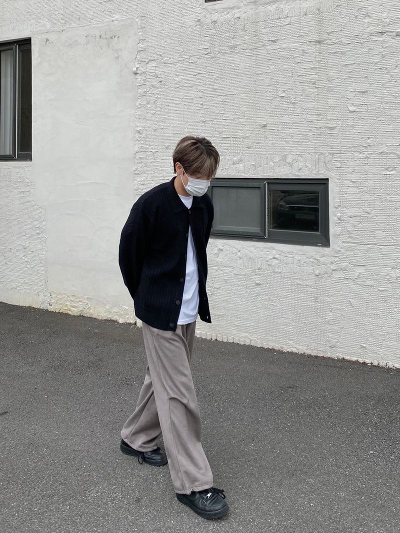 Dan Suede Balloon Pants 3C