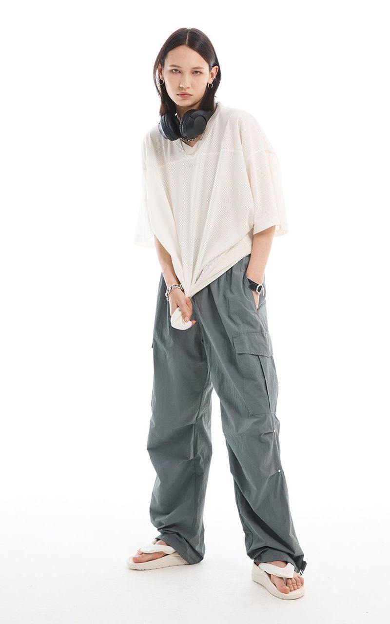 MESH JERSEY T-SHIRT_CREAM