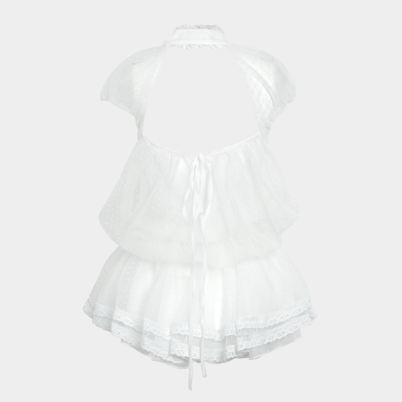 AMAI DRESS WHITE