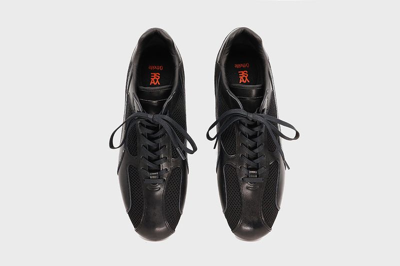 [Lab Series] Spider Leather Sneakers Black