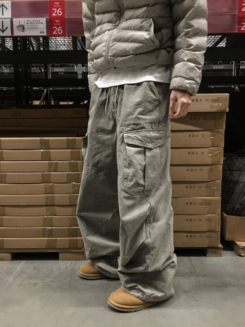 Delta Stonewashed Cargo Pants